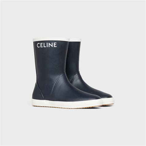 celine rain boot|WOMEN'S LUXURY RUBBER BOOTS AND ANKLE BOOTS.